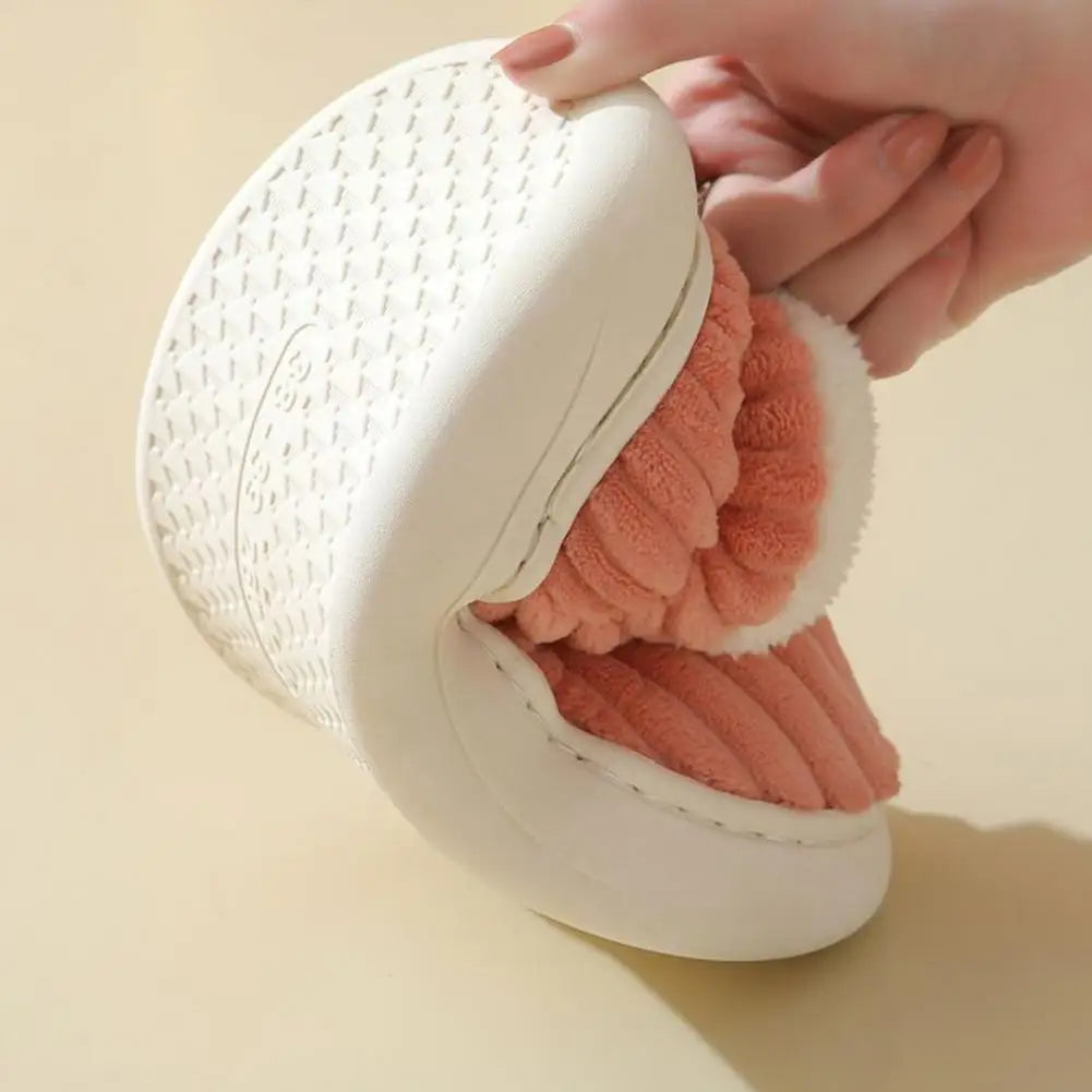 Stylish and Cozy Striped Slippers for Women and Men
