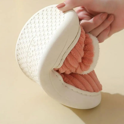Stylish and Cozy Striped Slippers for Women and Men