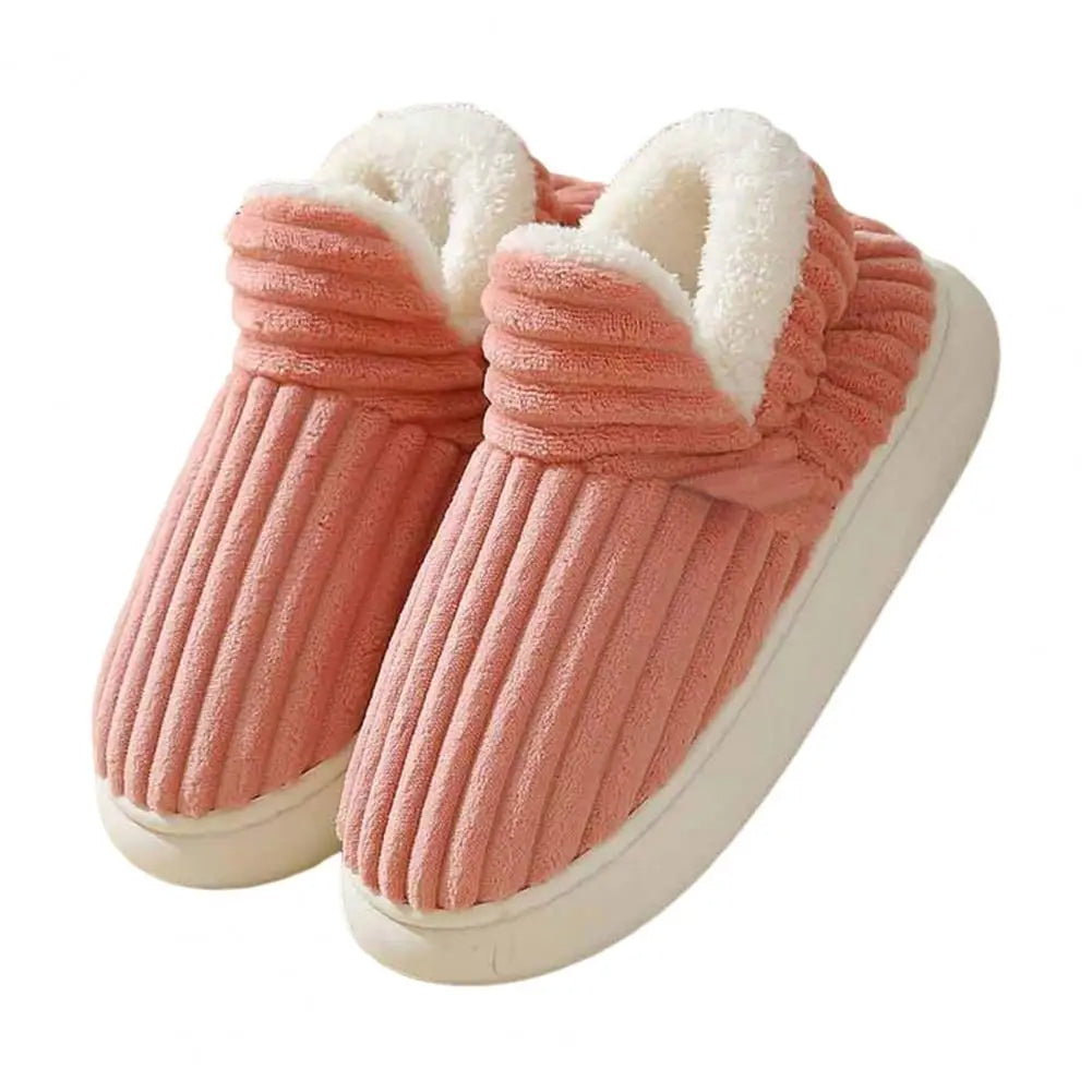 Stylish and Cozy Striped Slippers for Women and Men